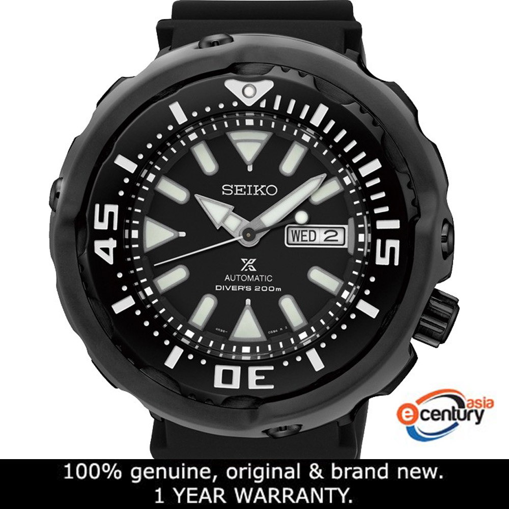 Seiko SRPA81K1 Men's Prospex Automatic Diver's 200M Black Silicone Strap  Watch | Shopee Malaysia