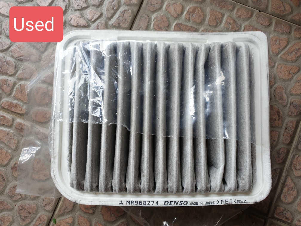 Mitsubishi Oem Mr9674 Air Filter Lancer Gt Outlander Engine Air Cleaner Filter Element Cabin Filter Element Air Filter Shopee Malaysia