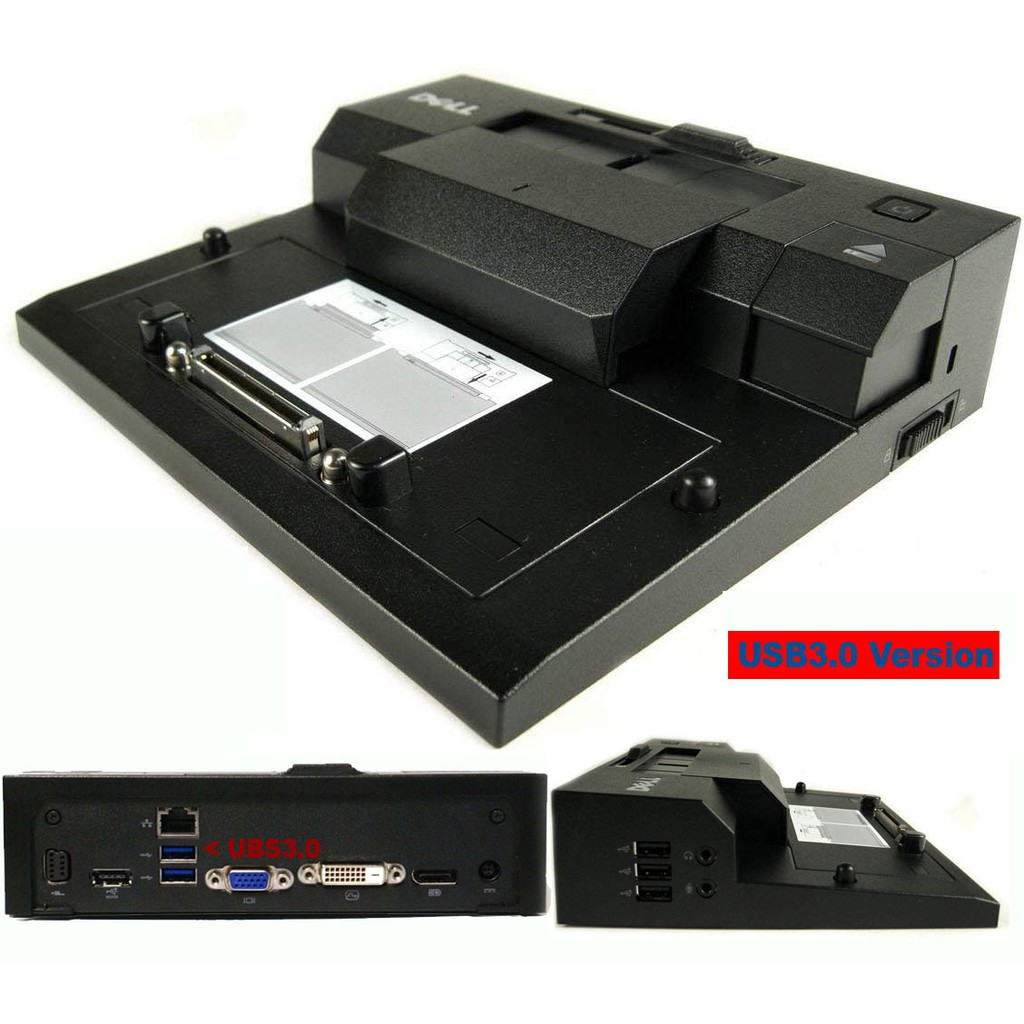 Dell Pr03x Latitude Precision E Port Usb3 0 Docking Station Port Replicator Laptop Stand Refurbished Usb 3 0 Version Shopee Malaysia