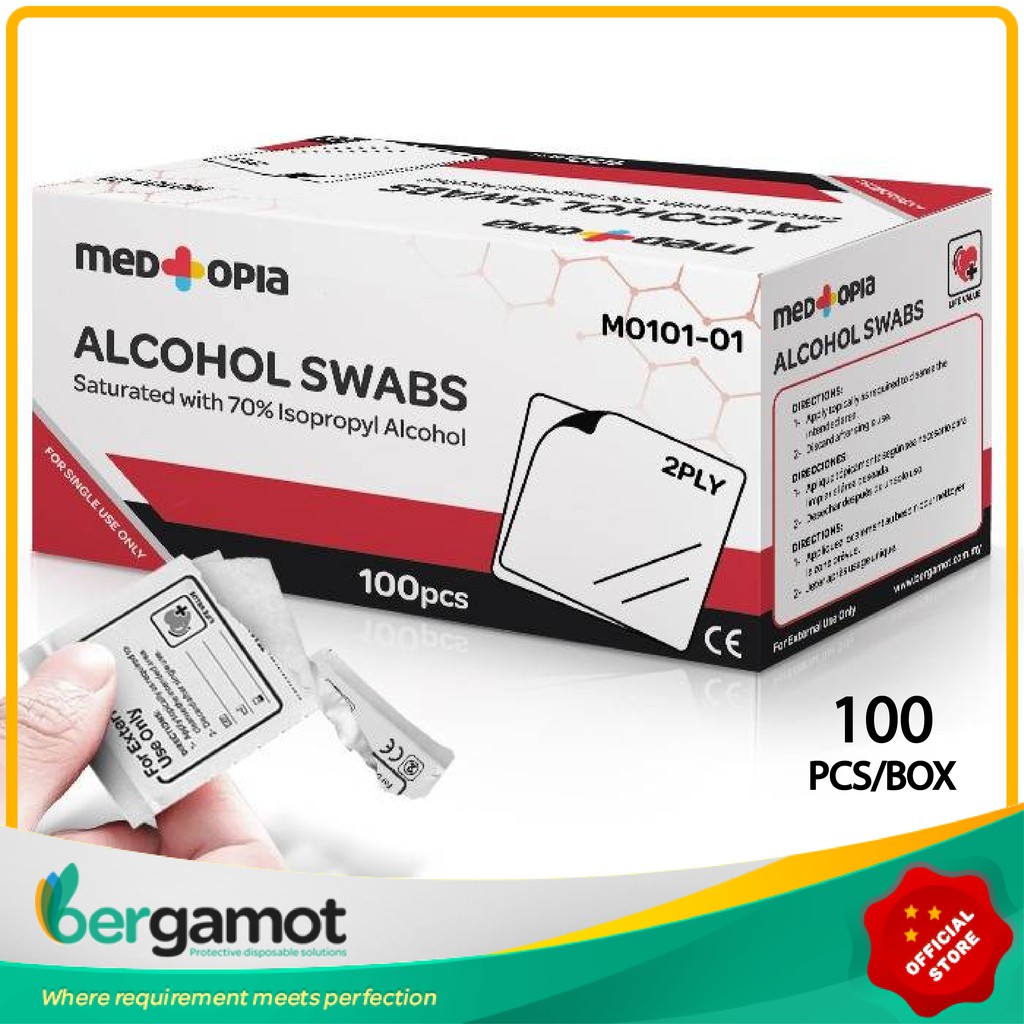 sterile alcohol swabs