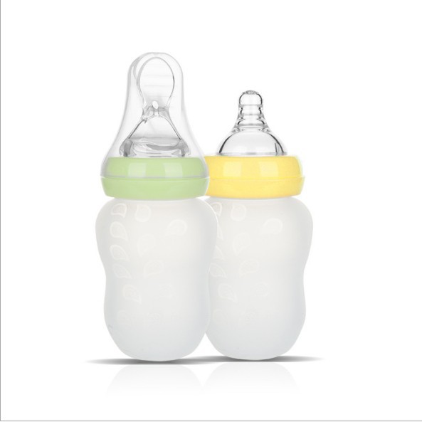 Multifunctional Silicone Baby Drinking Feeding Bottle Shopee