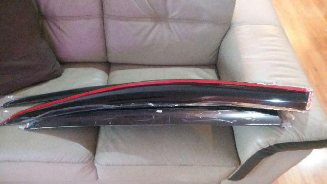 PERODUA ALZA -- 4" Injection Door Visor Air Press Car 