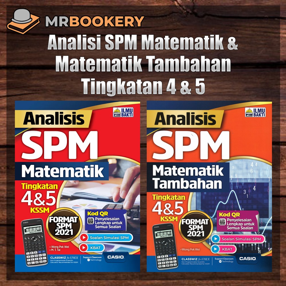 Mrbookery Buku Latihan Analisis Spm Matematik Matematik Tambahan Kssm Tingkatan 4 5 2021 Versi Bahasa Melayu Shopee Malaysia
