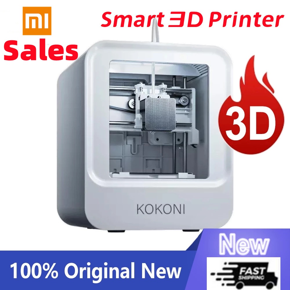 NEW Xiaomi Youpin KOKONI Multifunctional Smart 3D Printer 6 Cores Meet The Needs Of Various Realistic Modeling App Control
