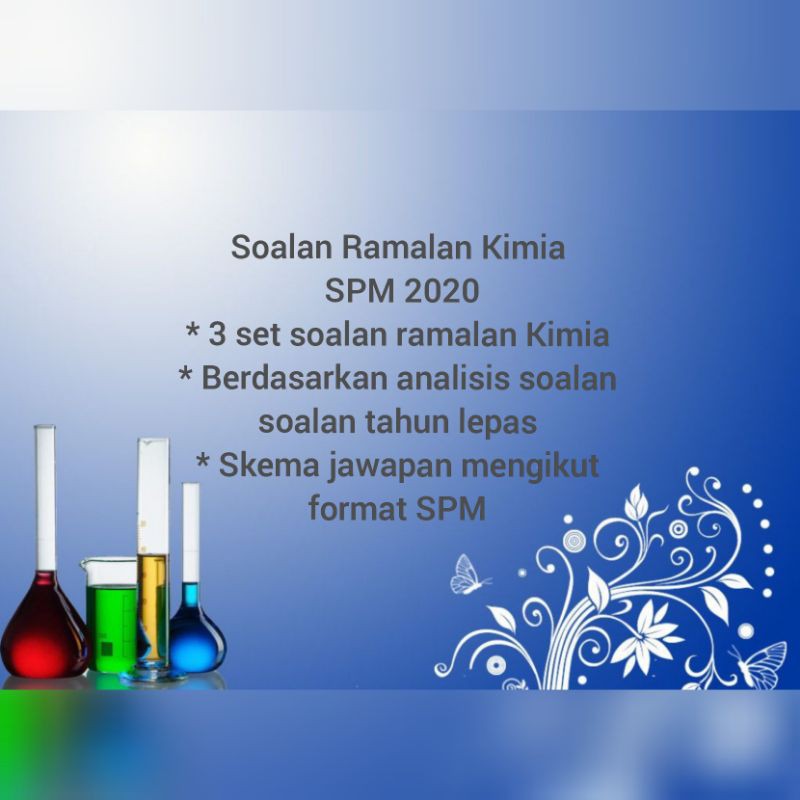 Soalan Ramalan Kimia SPM 2020 | Shopee Malaysia