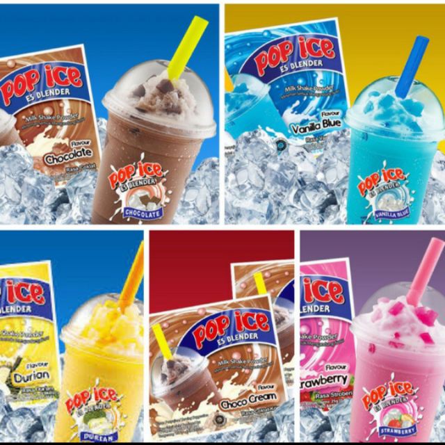 Pop Ice Es Blended Pack 25 Gram Shopee Malaysia 6472