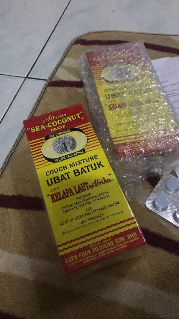 Sea Coconut Cough Mixture 177 Ml Ubat Batuk Cap Kelapa Laut Cough Syrup Shopee Malaysia