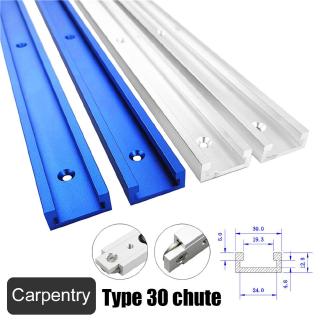 Details about   Aluminium Alloy 400/500/600mm T Track T-Slot Slider Miter Jig Tools For Woodwork 