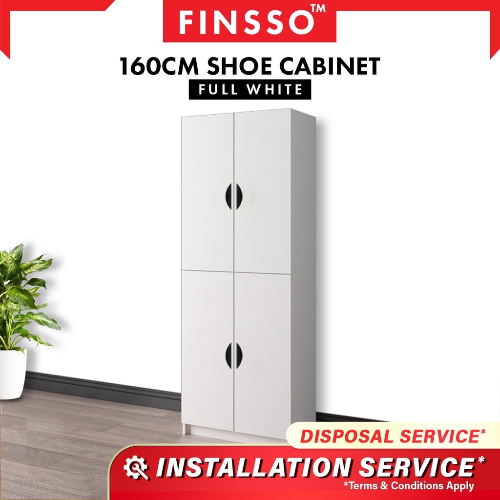 FINSSO : (Customize) Snow Series Shoe Rack / Shoe Cabinet / Rak Kasut / Almari Kasut