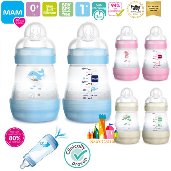 mam slow flow bottles