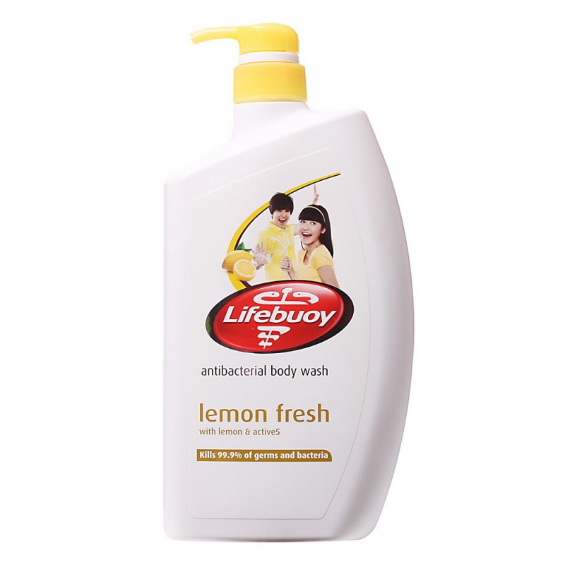 Lifebuoy Antibacterial Body Wash - Lemon Fresh With Lemon (950ml)