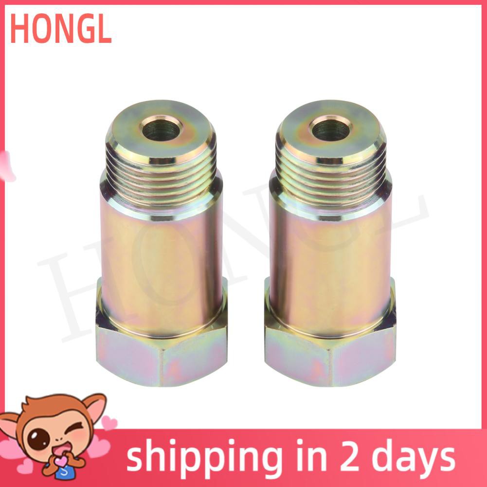 Purpose Multi Hongl 2Pcs 45mm M18*1.5 O2 Oxygen Sensor Extension Spacer Bungs Adapter Yellow Must - Image 4