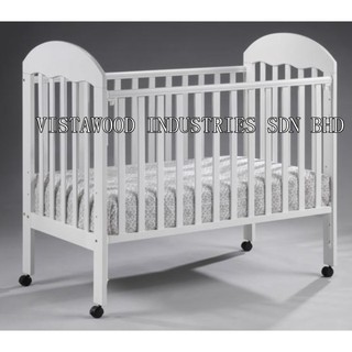 My Dear Baby Cot 24 X48 White Shopee Malaysia