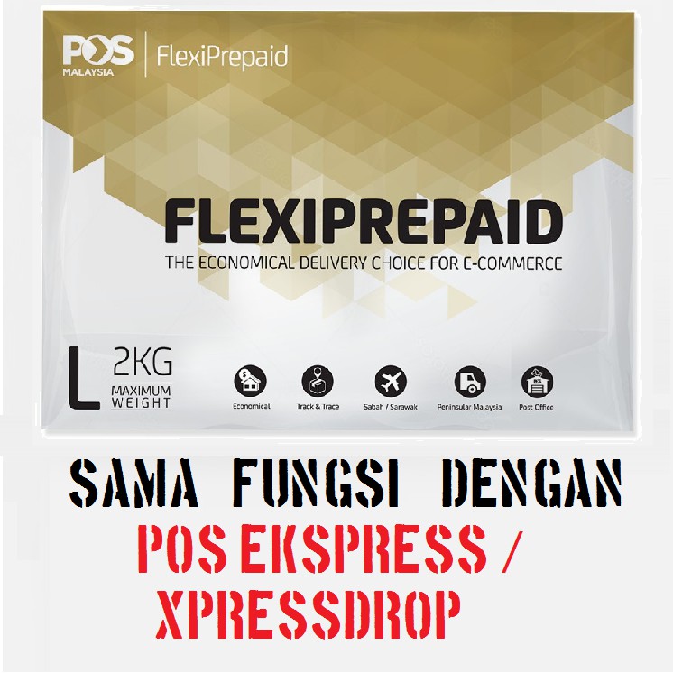 Buy Flexiprepaid By Pos Malaysia Size L 2 0kg Seetracker Malaysia