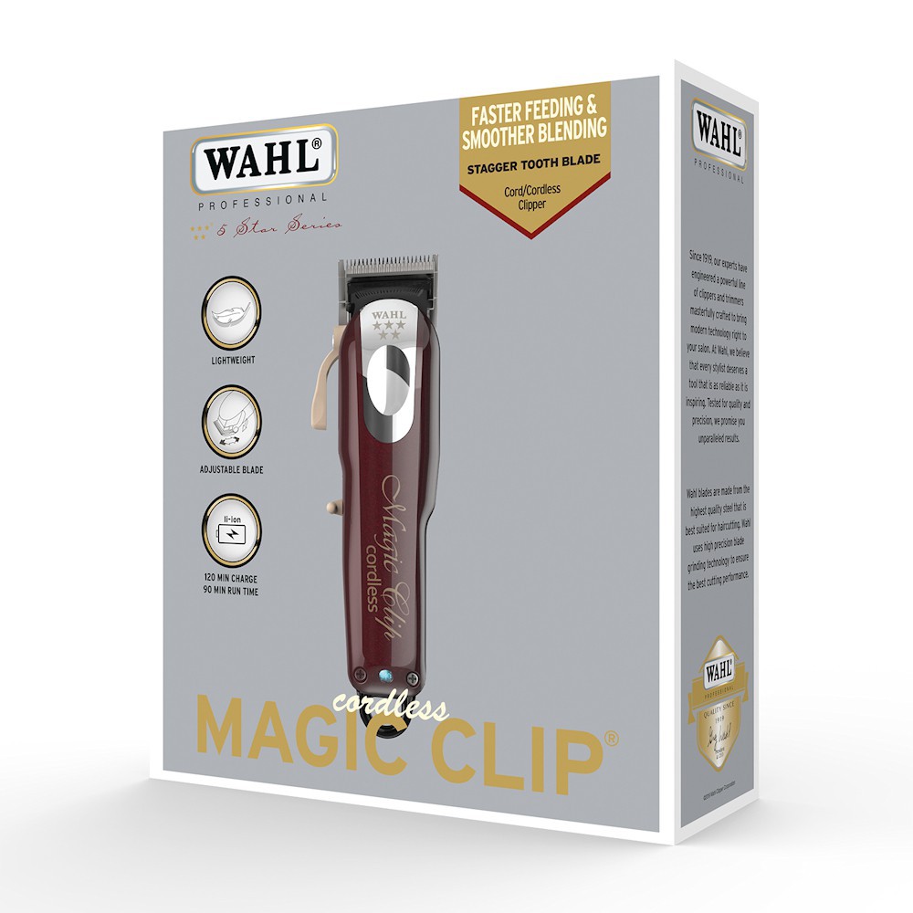 wahl professional 5 star series cordless magic clip