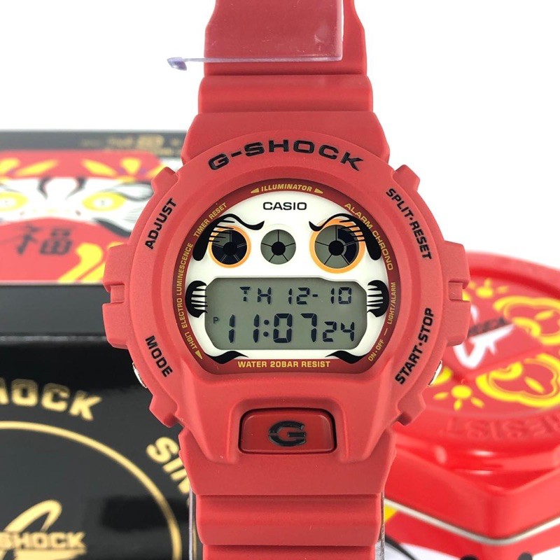 ⭐激レア・美品⭐G-SHOCK DW-6900DA-4JR DARUMA ダルマ 腕時計