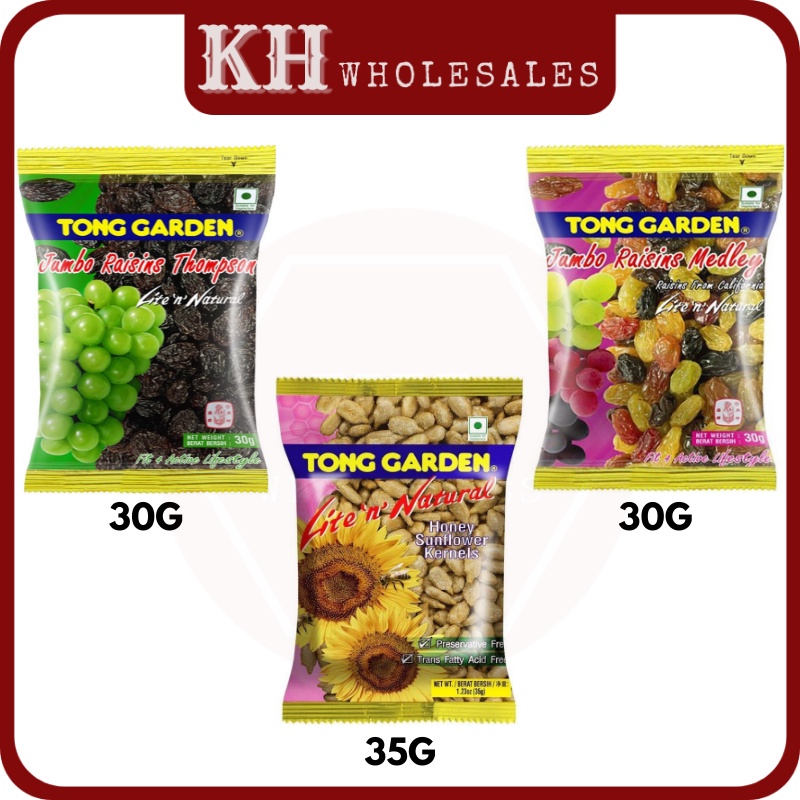 [30g/35g] KH Tong Garden Honey Sunflower Seed Kuaci Bunga Matahari