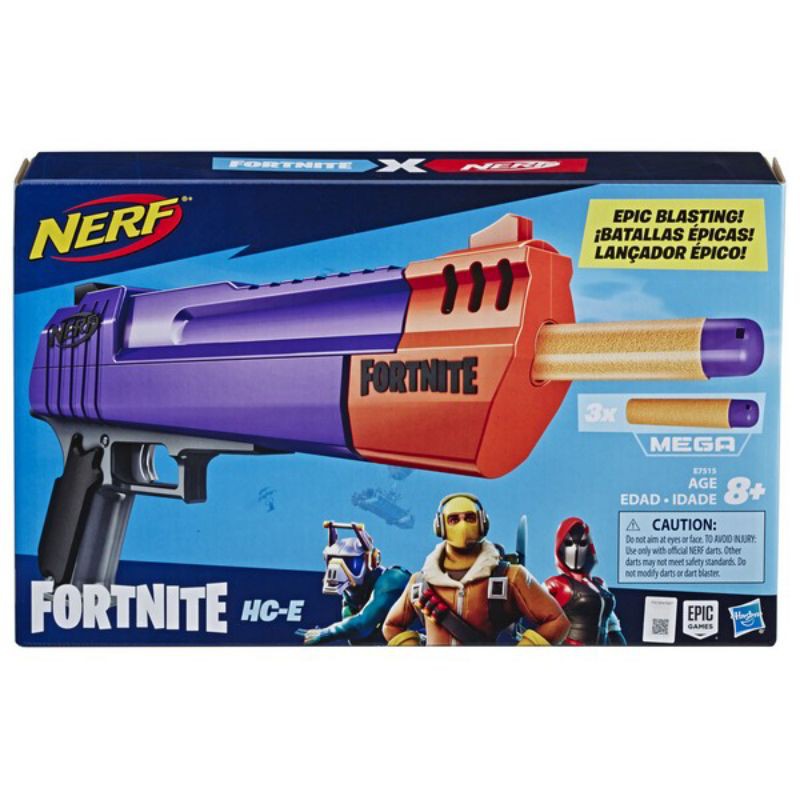Hasbro Nerf Fortnite Hc E Mega Battle Gun Dart Blaster Toy With Darts Shopee Malaysia