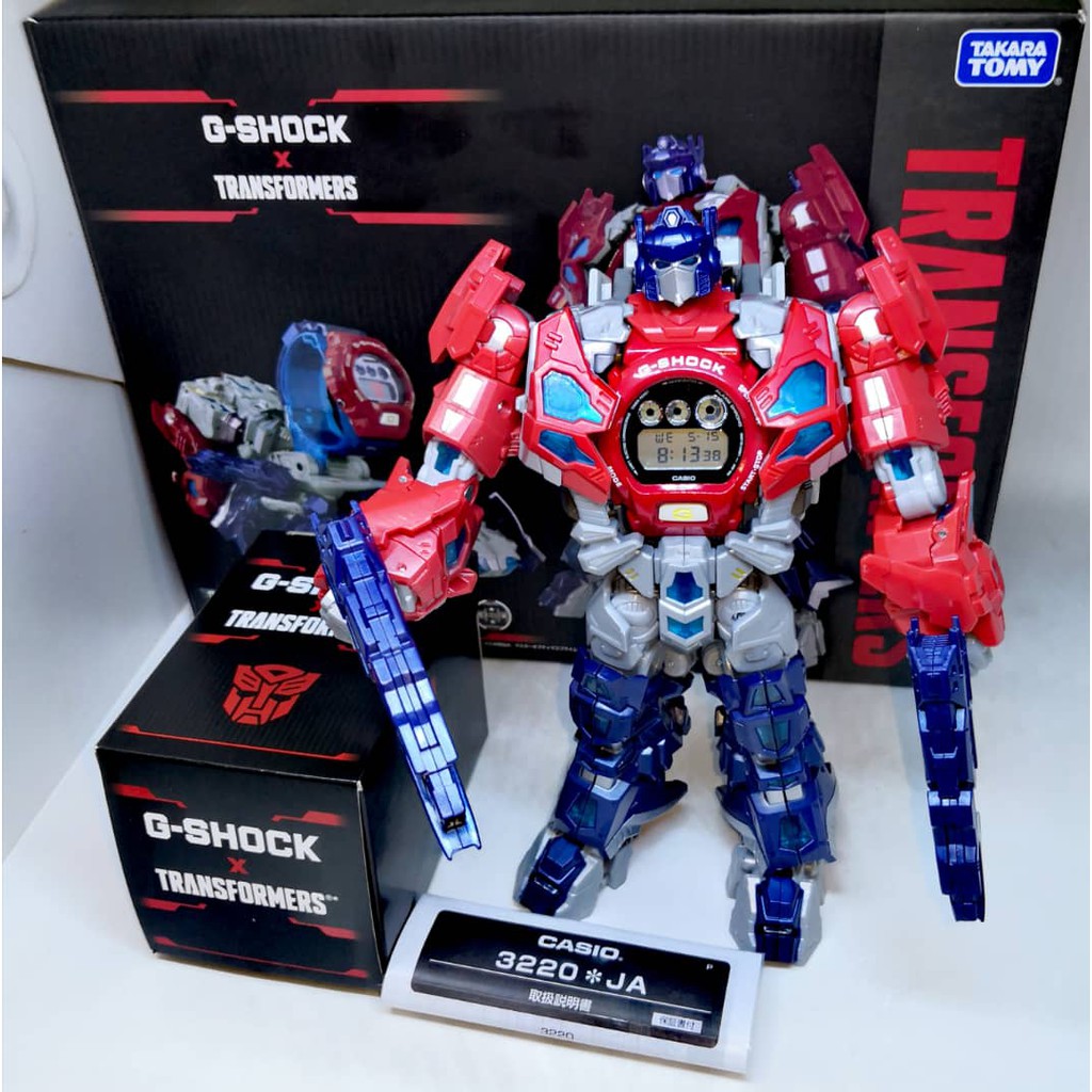 g shock transformer optimus prime