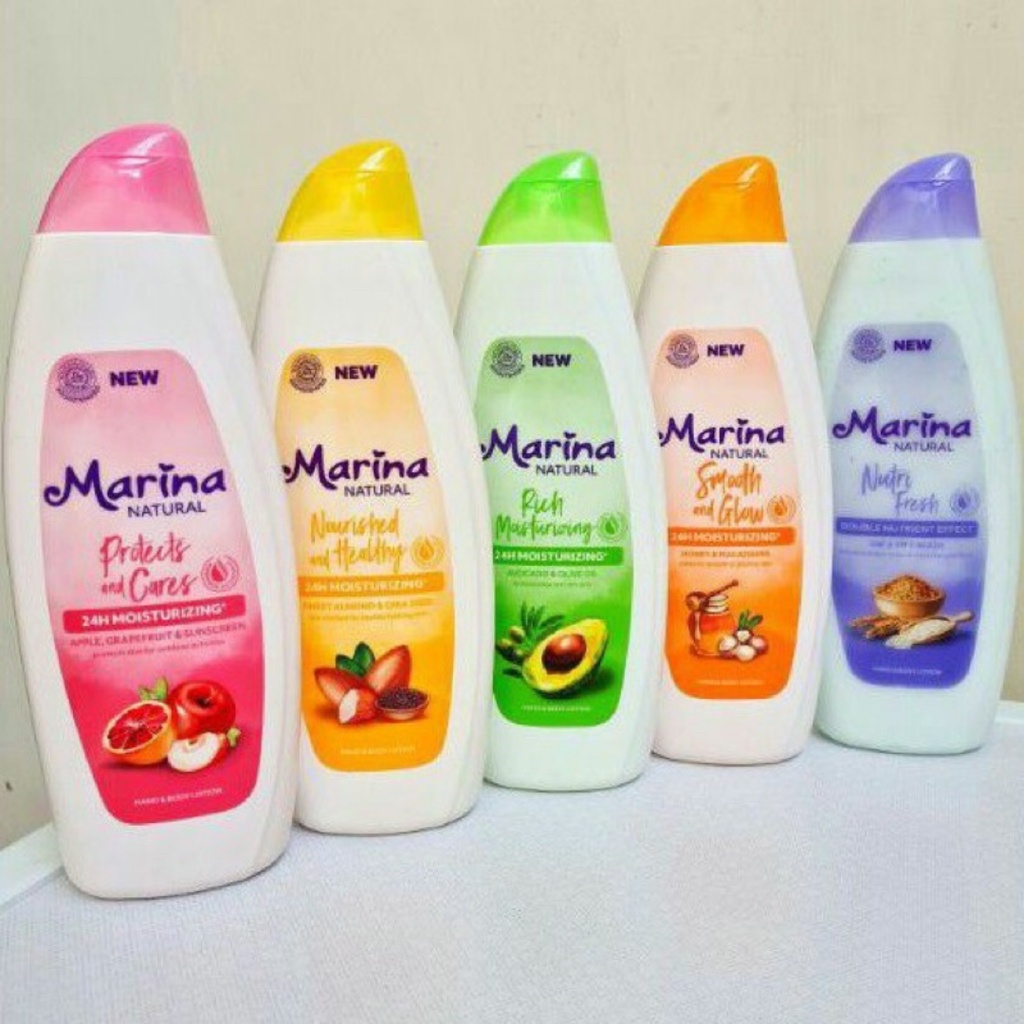 Hand & Body Lotion NEW Marina Natural 200ml