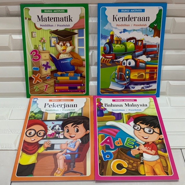 Buku Aktiviti Pendidikan Prasekolah Shopee Malaysia
