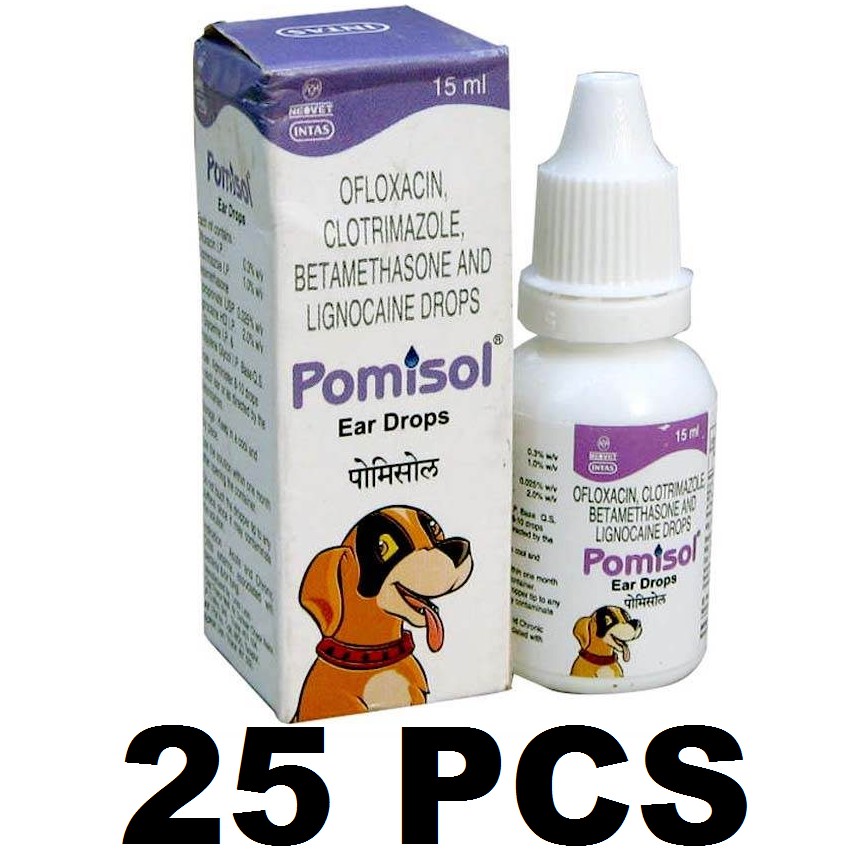 pomisol ear drops for dogs