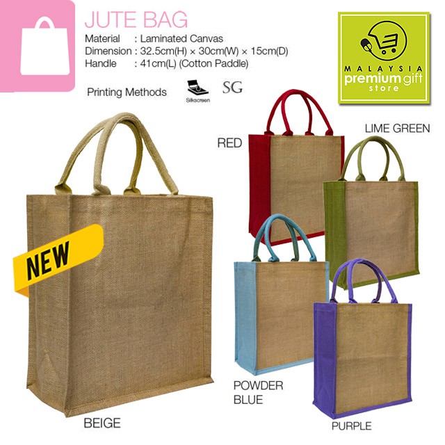 jute pouch bag malaysia