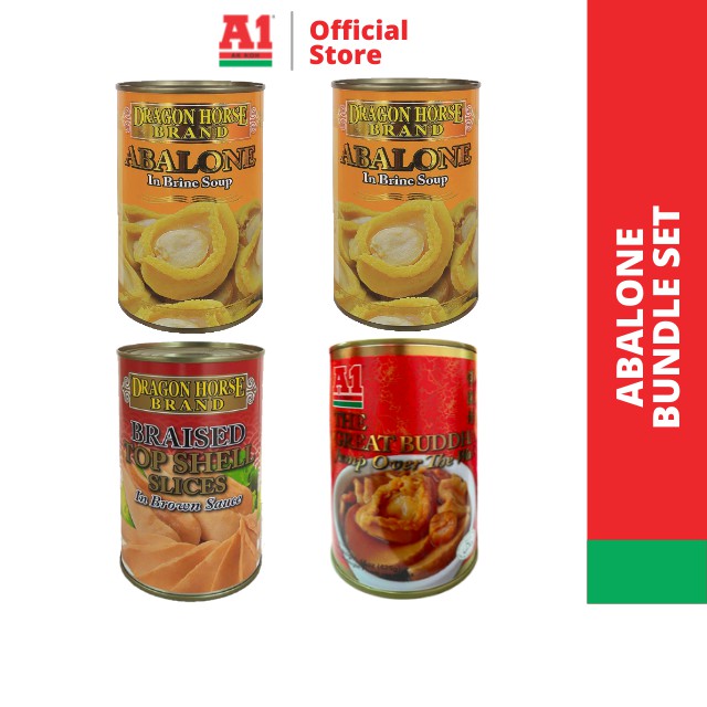 Buy Abalone Promo Set D H Abalone In Brine X 2 A1 The Great Buddha X 1 D H Braised Top Shell In Brown Sauce X 1 Seetracker Malaysia