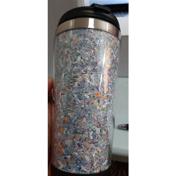 Pen rincih duit lama dan tumbler shredded banknote duit rincih hancur keluaran bnm