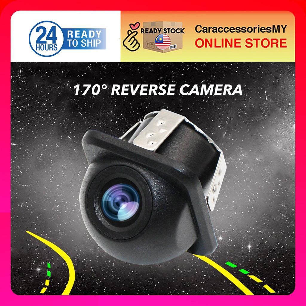 170 Wide Angle HD Night Vision Car Rear View Camera Reverse Parking Camera