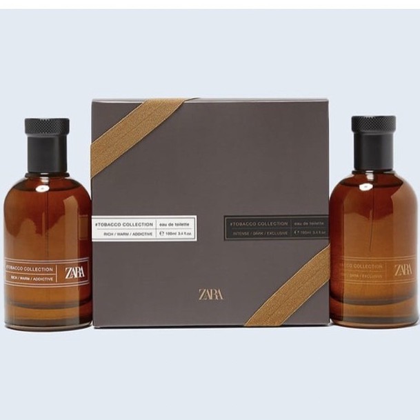 [ORIGINAL] ZARA TOBACCO INTENSE DARK EXCLUSIVE + RICH WARM ADDICTIVE