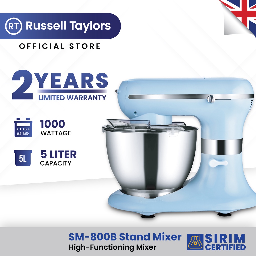 Russell Taylors Retro Stand Mixer 5L 1000W SM-800B