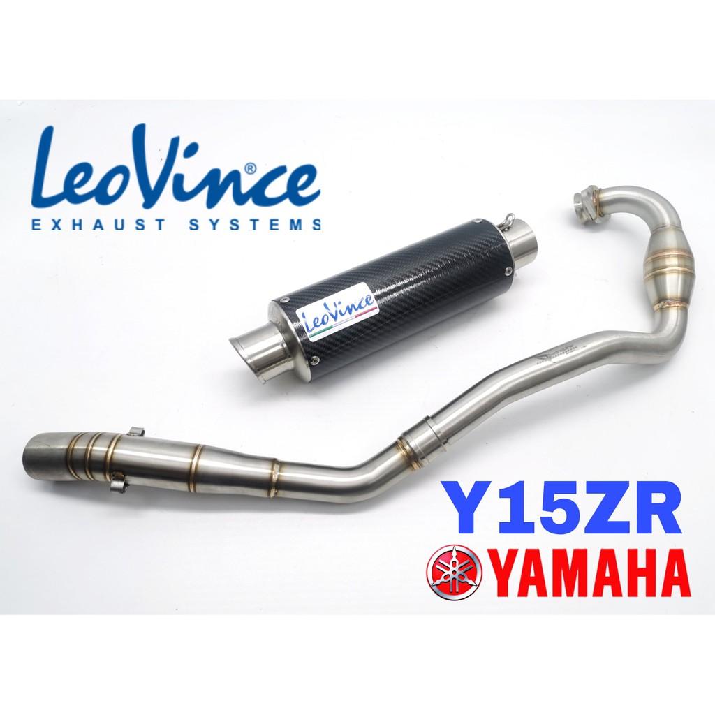 LeoVince Exhaust Yamaha Y15ZR Y15 Ysuku Muffler Carbon Tabung Ekzos