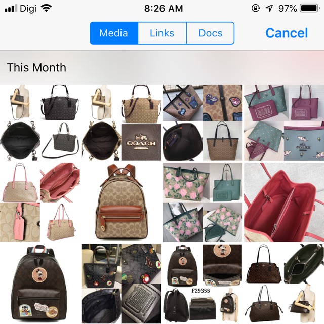 handbag jenama coach