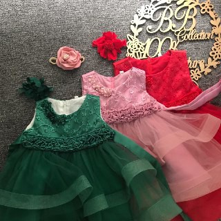 gaun flower girl