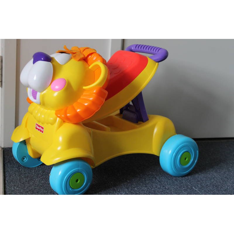 lion baby walker ride