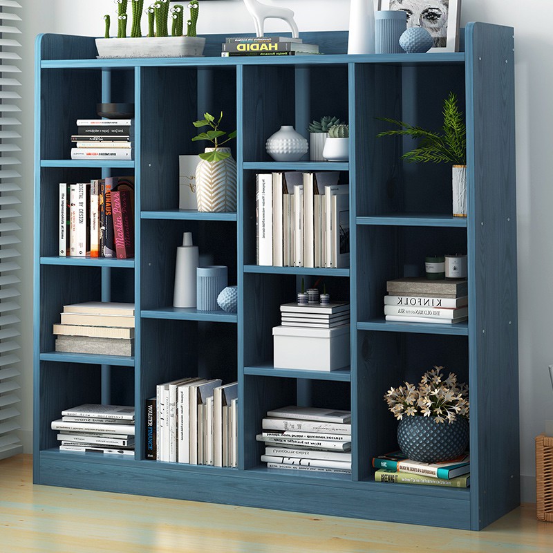Contemporary And Contracted Land Shelf Simple Bookcase