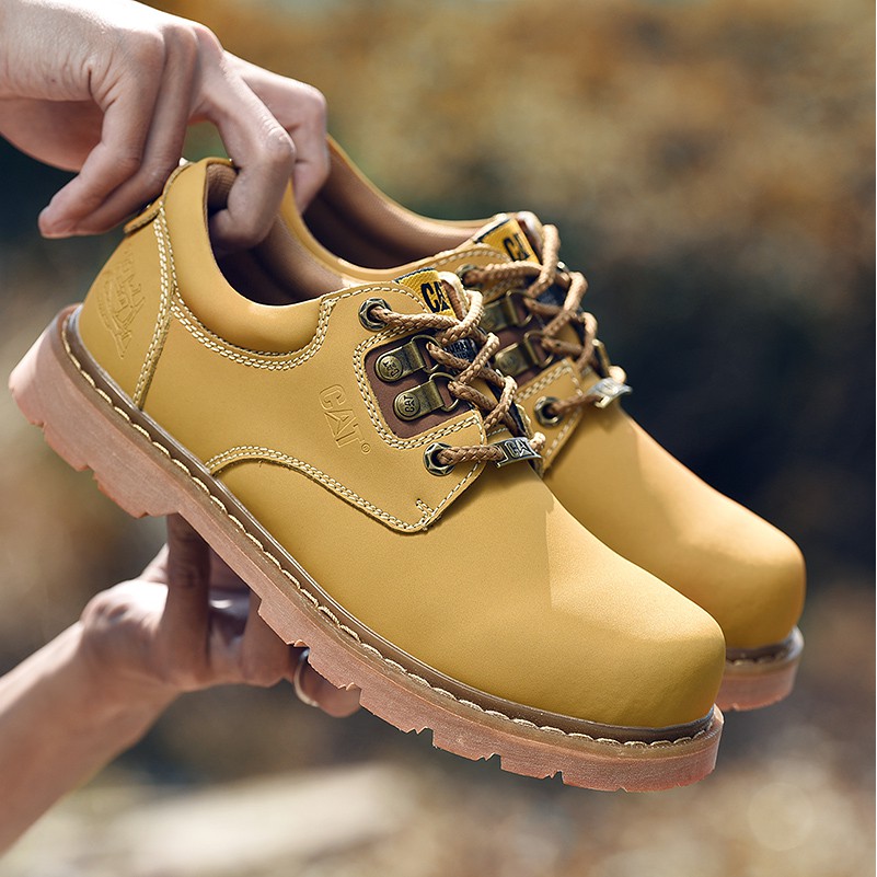 caterpillar yellow boots