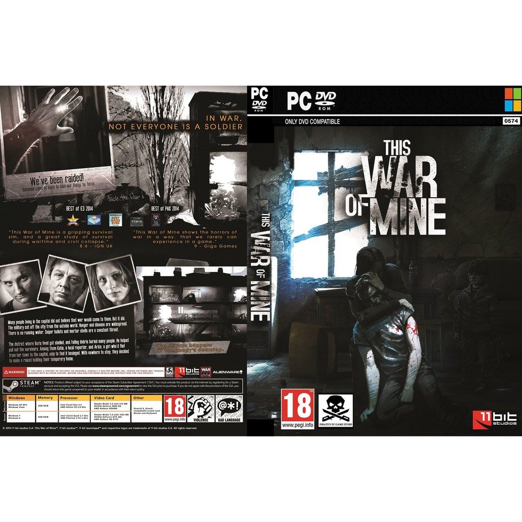 Pc This War Of Mine Final Cut Shopee Malaysia