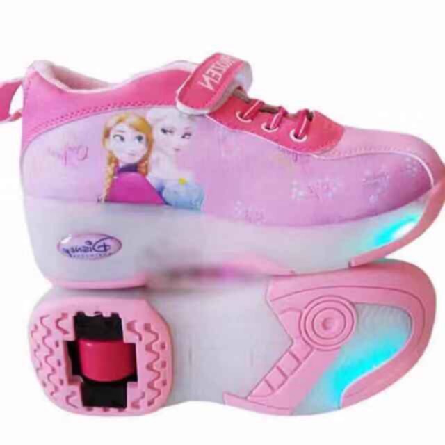 barbie shoes with wheels