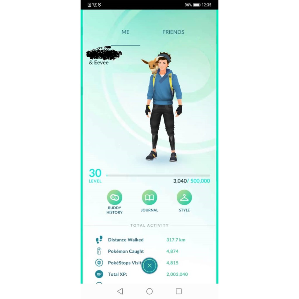 Pokemon Go Account Lv 40 Lv 30 Starter Team Pokemon Shopee Malaysia