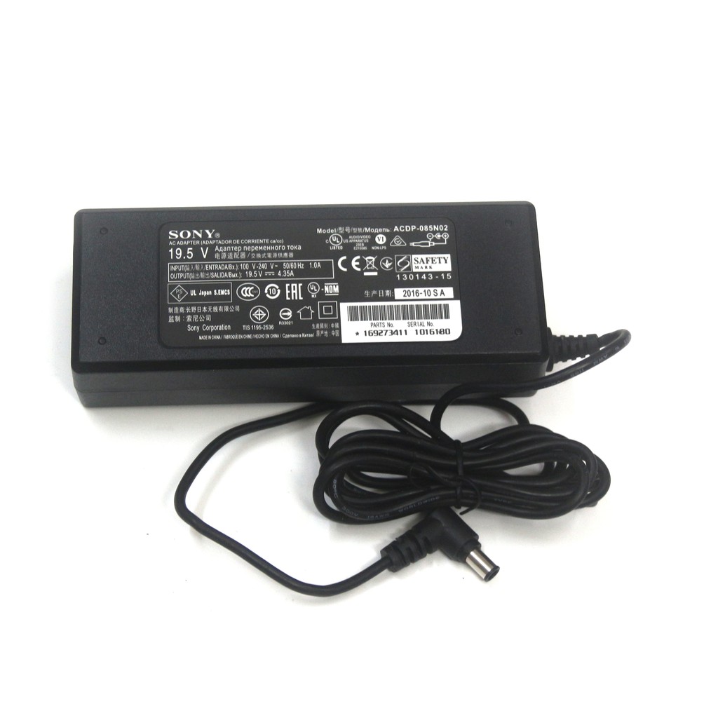 SONY LED/ Smart TV ADAPTER 19.5V 4.35A FREE POWER CABLE Shopee Malaysia