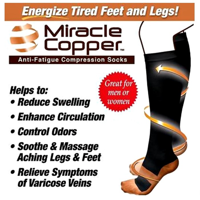 Miracle Copper Sock Anti-Fatigue Compression Socks