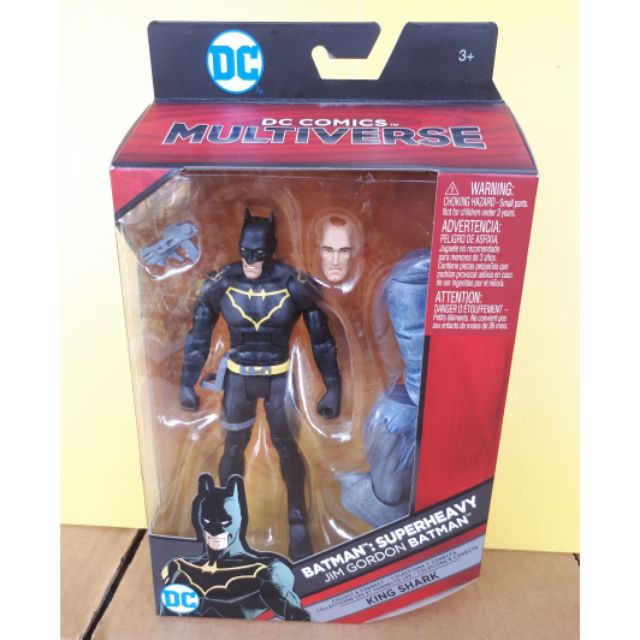 Mattel DC Comics Multiverse Jim Gordon Batman: Superheavy Batman | Shopee  Malaysia