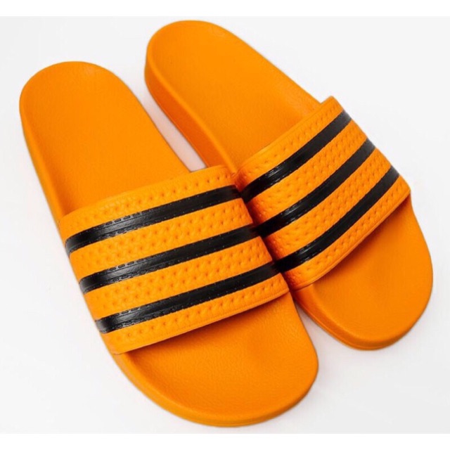 adidas adilette slides orange