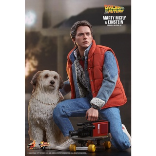 EINSTEIN   Dog 1/6 Scale Hot Toys BACK TO THE FUTURE 