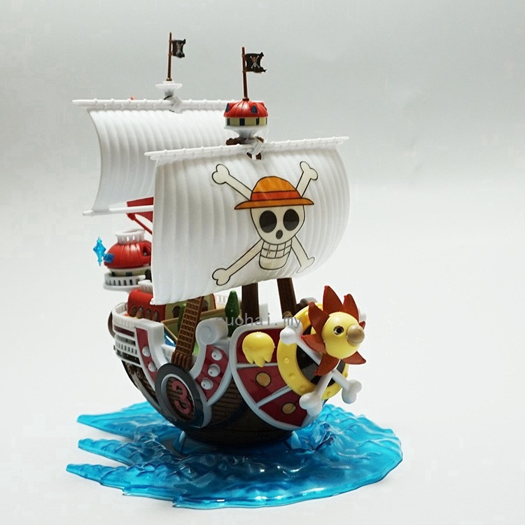 One Piece New World Thousand Sunny Pirate Ship Diy Model Shopee Malaysia