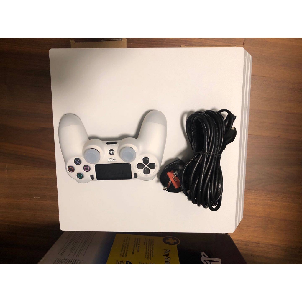 sony ps4 slim 500g pro 1t used original hongkong version playstation white black english secondhand shopee malaysia