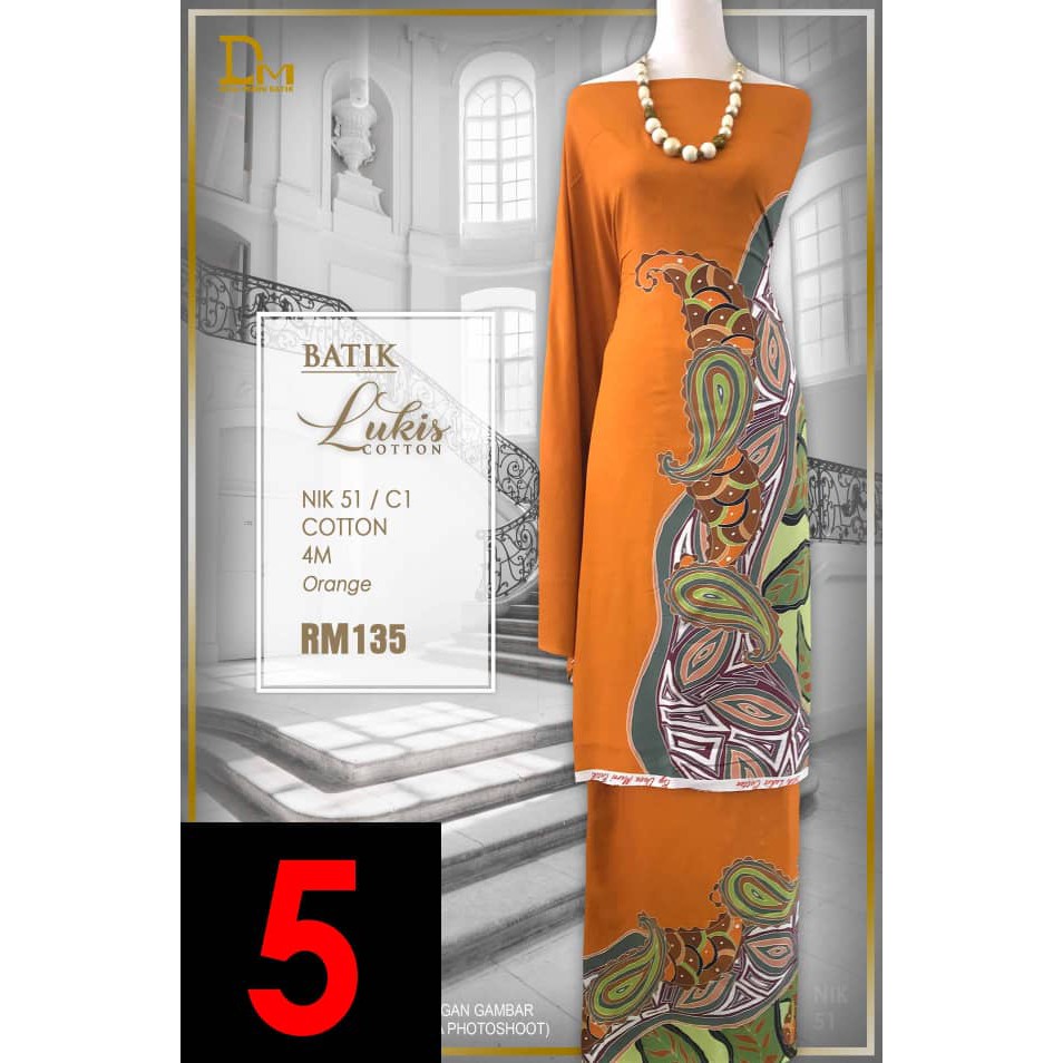 New Kain Batik Pasang Cotton Kain Batik Lukis Tangan Kain Batik Terengganu Kain Batik Desa Murni Shopee Malaysia