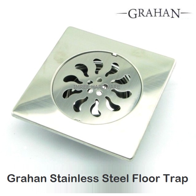 Grahan Stainless Steel Floor Trap Hi Quality Anti Cockroach